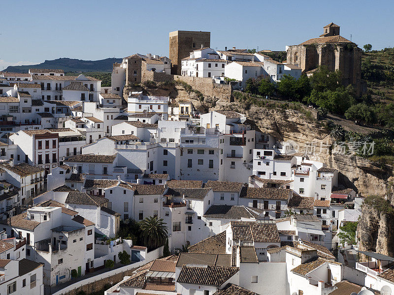 西班牙的Setenil de las Bodegas